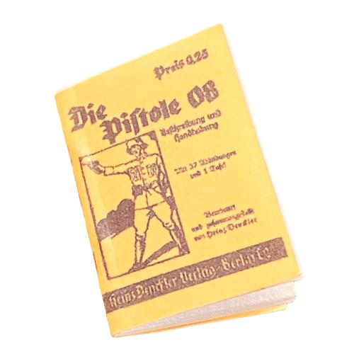 Product image of the product “Pistole 08 Dienstuntericht Heft  zum blättern 1/6 ”