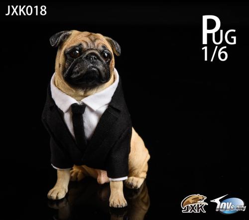 Product image of the product “Frank Pug Dog (Black)  1/6 ”
