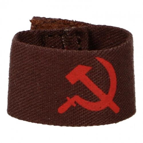 Product image of the product “Red Army Cuff Title (Brown) 1/6 ”