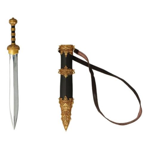Product image of the product “Roman Emperor Gladio Sword with Scabbard (Silver) (Die Cast) 1/6 ”