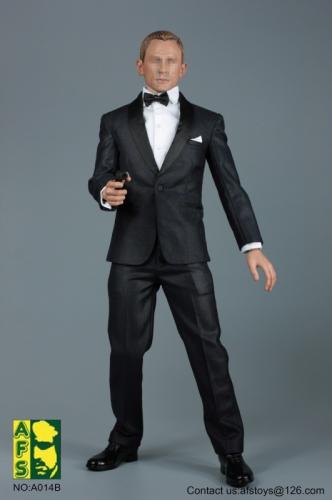 Artikelbild des Artikels “Royal Agent Suit Set (Black) 1:6 “