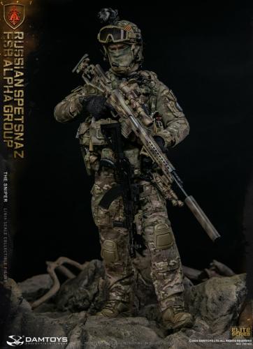 Product image of the product “DAMTOYS 1/6Russian Spetsnaz FSB Alpha Group - The Sniper ”