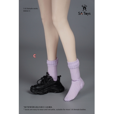Product image of the product “Female Socks (Purple) 1:6 ”