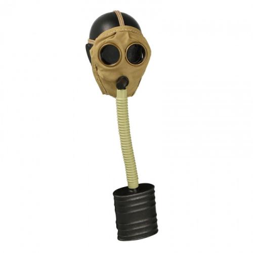 Artikelbild des Artikels “Gasmaskenbehälter SBR Small Box Respirator (Beige) WW I “