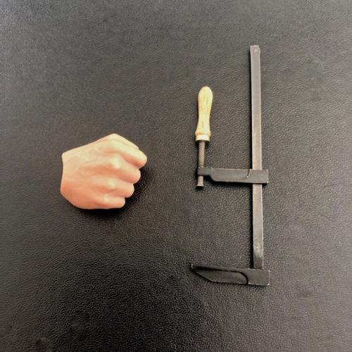 Product image of the product “1/6  Screw Clamp handmade in wood and metal big ”