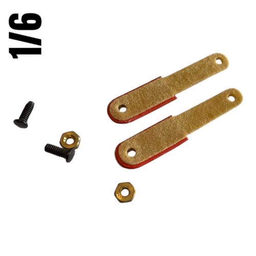 Artikelbild des Artikels “DAK Tropenuniform Schulterklappen ROT 1:6 “