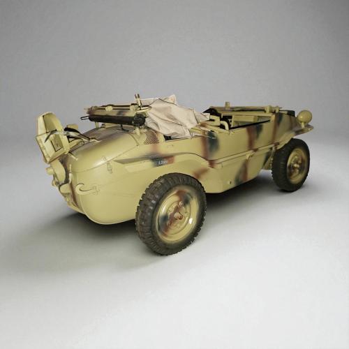 Product image of the product “Real Metal Schwimmwagen 1/6 3 Camo ”