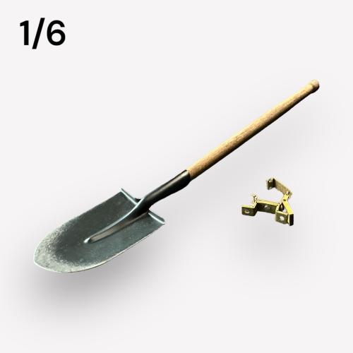 Artikelbild des Artikels “Wood and Die Cast Shovel 1/6 “