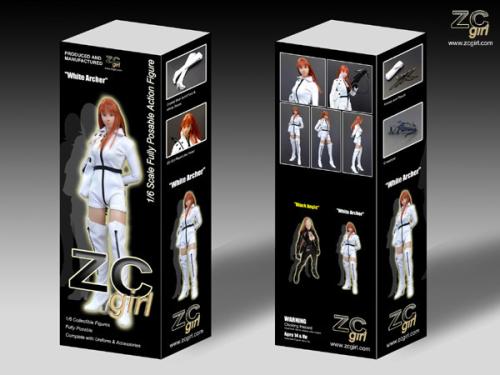 Artikelbild des Artikels “ZC Girl Boxset White Archer 1:6 Fully posable action figure “
