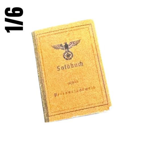 Artikelbild des Artikels “Soldbuch  3 Seitig 1:6 “