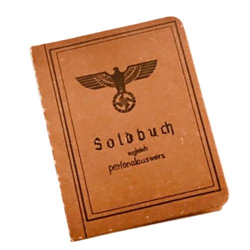Artikelbild des Artikels “Soldbuch  zum aufklappen 1:6 “