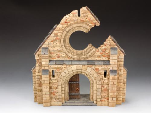 Product image of the product “BATTLE SCARRED NORMANDY CHURCH FACADE ”