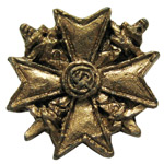 Product image of the product “Spanienkreuz in Metal Gold 1/6 ”