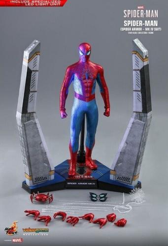 Artikelbild des Artikels “Spider-Man Videogame Spider Armor MK IV Suit 1/6 Collectible Figure 30cm “