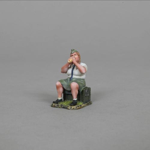 Product image of the product “Gerta - Sitting Eating - Blond Hair ”