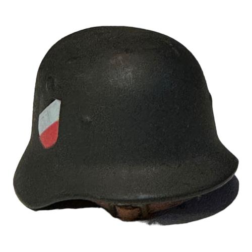 Product image of the product “M35 Metal Helmet WH double decals leather Liner ”