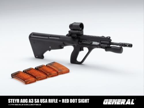 Artikelbild des Artikels “Steyr AUG SA USA Rifle with Red Dot Sight (Black) 1:6 “