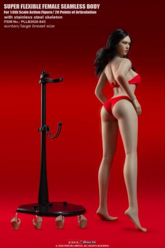 Product image of the product “Super Flexibel Seamless Body with Head (large bust size, suntan) ”