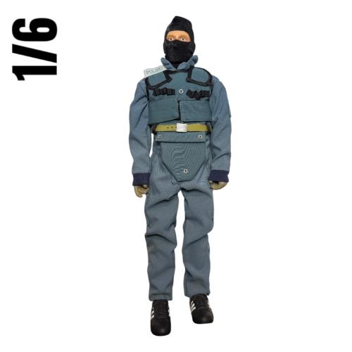 Artikelbild des Artikels “GSG 9 Figur mit Einsatzkombi Polizei Graublau 1/6 “