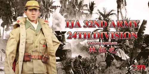 Product image of the product “Takuya Hayashi  - IJA 32nd Army 24th Division - Private - in 1/6 scale ”