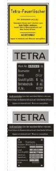 Artikelbild des Artikels “1:6 Tetra Feuerlöscher Decal set “