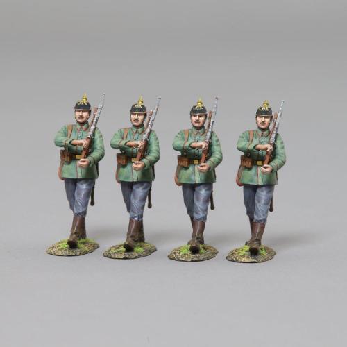 Artikelbild des Artikels “WWI: WW1 German marching infantry “