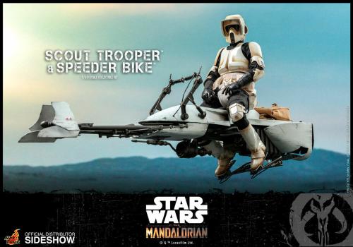 Artikelbild des Artikels “Star Wars: The Mandalorian - 1/6th scale Scout Trooper and Speeder Bike “