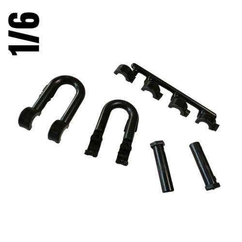 Product image of the product “Set of German Tow Shakles in Plastik 1/6 ”