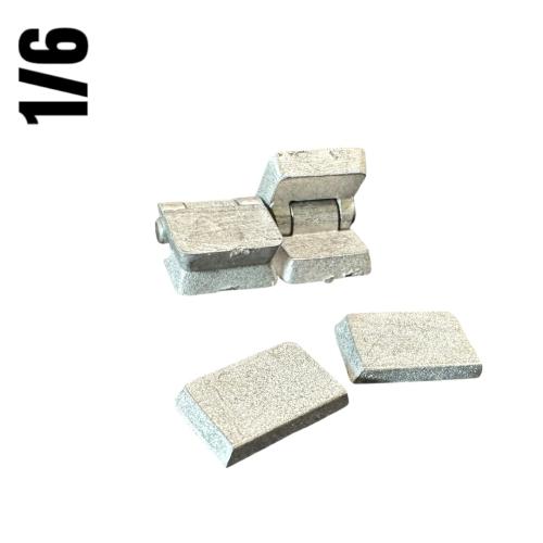 Artikelbild des Artikels “Panzer Luken (2) Scharniere 1/6 (Metal) “