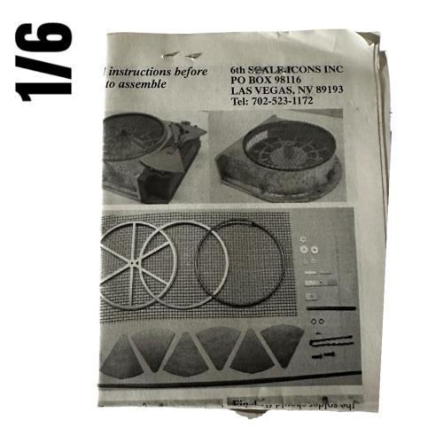Product image of the product “Panther Engine Intake Grills and Covers Deluxe Set Kit. 1/6 ”