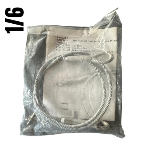Product image of the product “Tow Rope Set  (Panzer IV Ausf A-E, JPZ & Stug IV) 1/6 (Built) ”