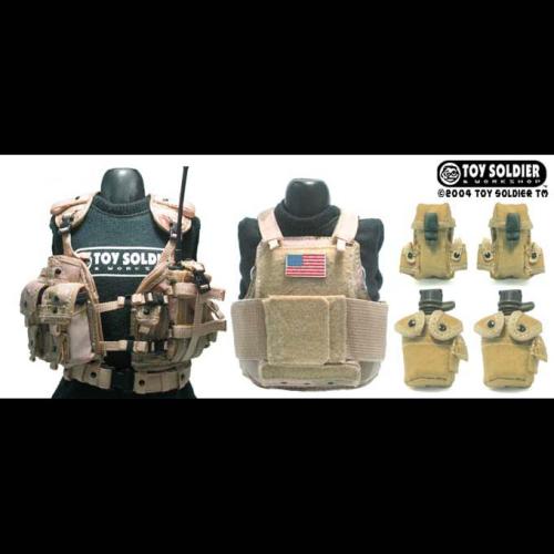 Artikelbild des Artikels “Toy Soldier USAF AWS LBV WEST Safariland Body Armor Dessert “