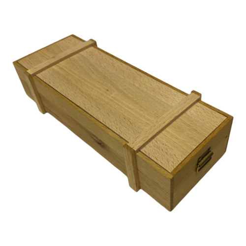 Artikelbild des Artikels “1:6 Transportkiste K98 handgefertigt Messinggriff “