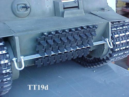 Product image of the product “Tiger I Ersatzketten Halterung in Alu ”