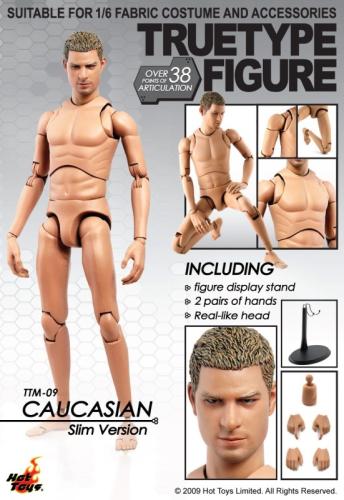 Artikelbild des Artikels “Truetype Figure TTM09 - CAUCASIAN MALE (SLIM BODY VER.) “