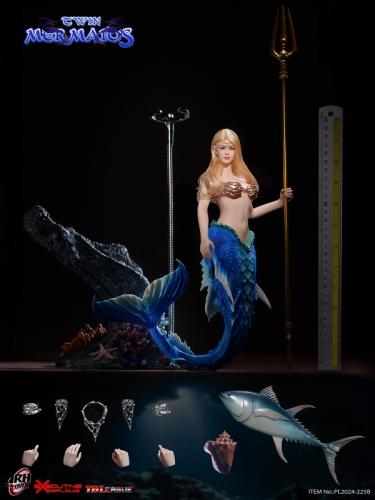 Artikelbild des Artikels “Twin Mermaids - Sharleze (Human Skin) 1/6 Scale Action Figure “