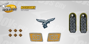 Product image of the product “Uniformabzeichen FJG Oberst Rangabzeichen 1/6 ”