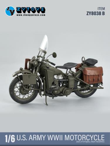 Artikelbild des Artikels “US Army WWII Harley-Davidson Motorcycle (Olive Drab) 1/6 “