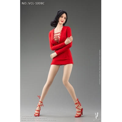Artikelbild des Artikels “Female Fashion Dress Set (Red) 1:6 “