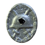Product image of the product “Verwundeten Abzeichen in Silber, Kunststoff 1/6 ”
