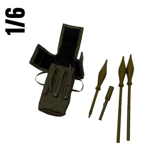 Artikelbild des Artikels “RPG ROCKET BAG (W/ 2X INERT PG-7V 85MM RPG ROCKETS 1/6 “