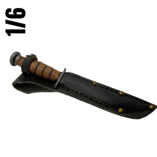 Artikelbild des Artikels “US M3 Trench Knife mit M8A1-Scheide – Vietnamkrieg (1/6 Scale) “