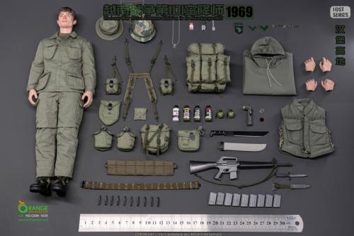 Product image of the product “Vietnam War - 101st Airborne Division In Hamburger Hill 1969 1/6 ”