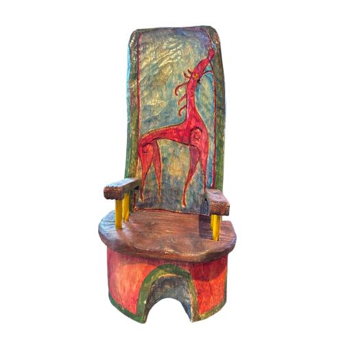 Artikelbild des Artikels “Viking Throne 1:6 aus echt Holz “
