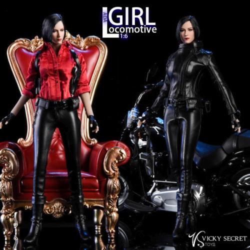 Product image of the product “Ada Wong - Locomotive Girl Leather Set - in 1/6 scale ”