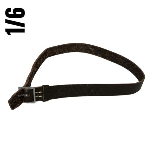 Product image of the product “Belt in leather 1/6 BLK ”