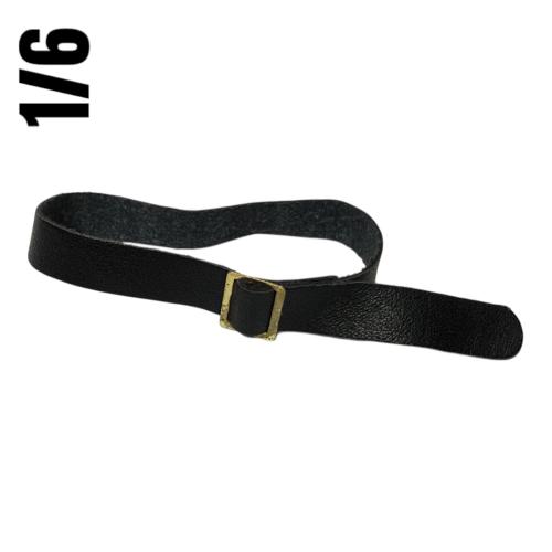 Artikelbild des Artikels “Universal Ledergürtel schwarz  1/6 Gold “