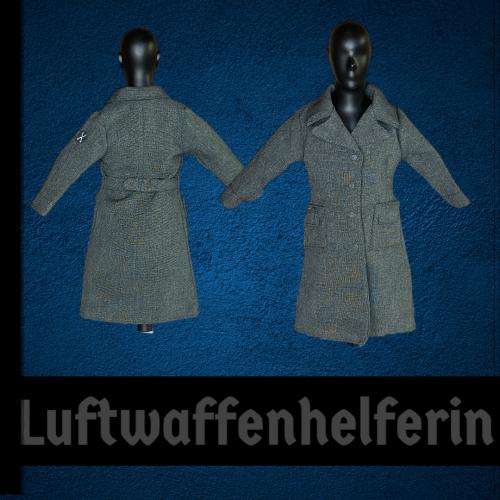 Artikelbild des Artikels “Female Luftwaffenhelferinmantel  1/6 “