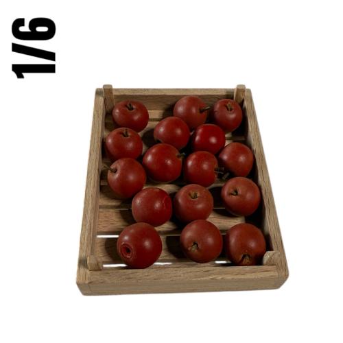 Artikelbild des Artikels “Holzkiste mit Apfel (20) in  1/6 “