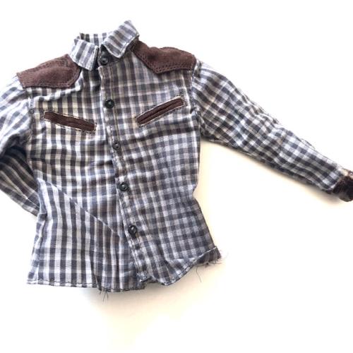 Artikelbild des Artikels “Western Style Shirt with leather 1:6 “